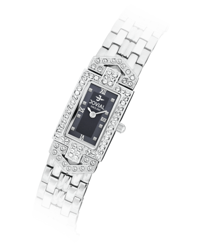 Jovial 1509 LGLQ 96 - Silver Klocka - 28 MM