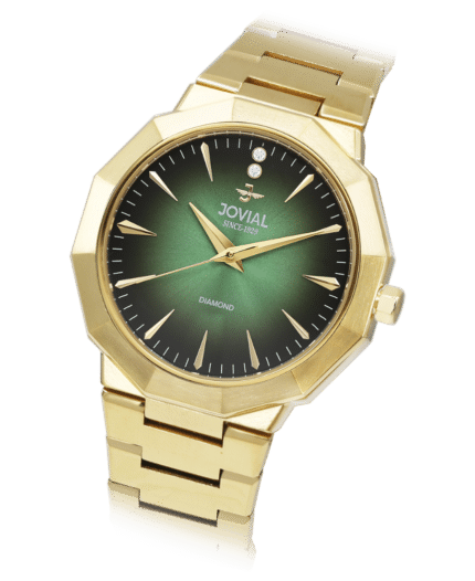 Jovial Klocka Dam 1515 LGMQ 09D - 32 MM DIAMOND WATCH