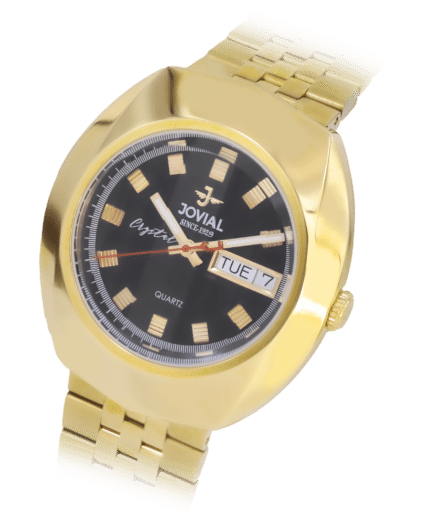 Jovial Guld Klocka 1524 GGMQ 03 E - 40 MM