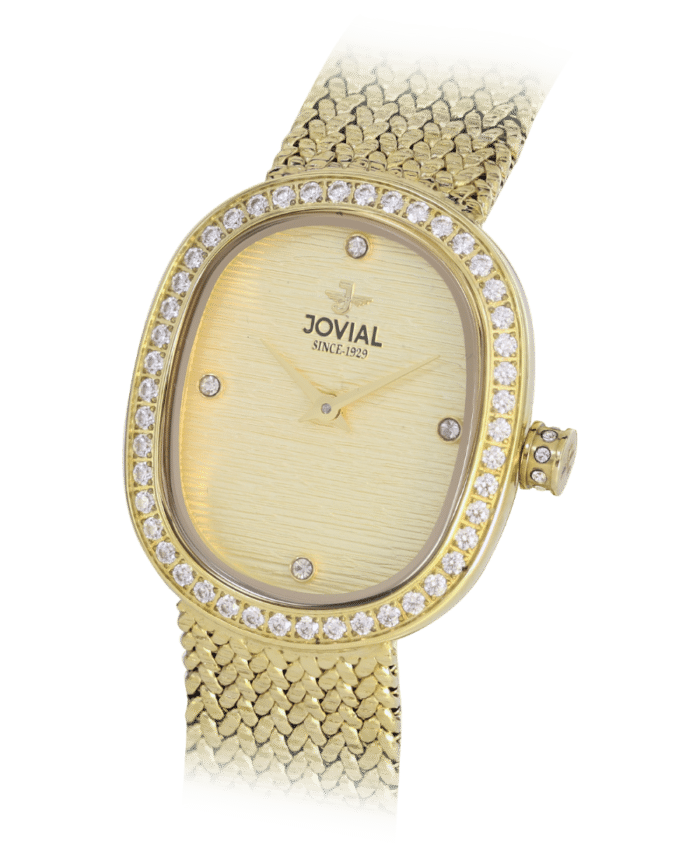 Jovial Guld Klocka 1532 LGMQ 07 E - 26,5 x 31,5 MM