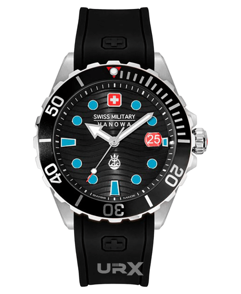 Swiss Military Hanowa Offshore Diver Svart/Plast 44 mm