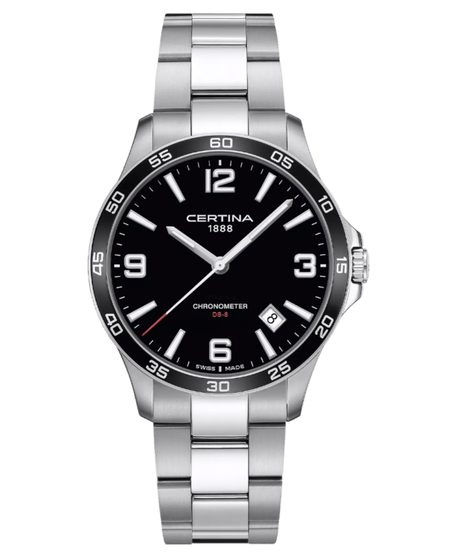 Certina DS 8 Svart/Stål 41.5 mm C033.851.11.057.00