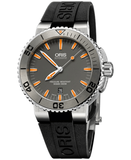 Oris Diving Grå/Gummi 43 mm