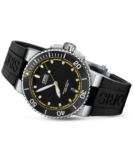 Oris Diving Svart/Gummi 43 mm