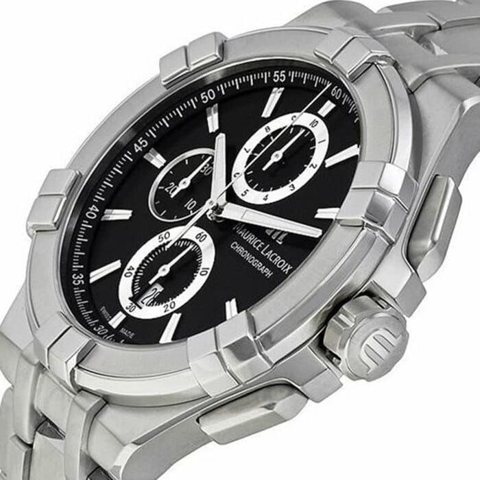 Maurice Lacroix Men's Aikon Chronograph 44mm Watch ai1018-pvb21-330-1