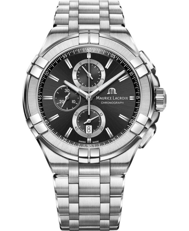 Maurice Lacroix Men's Aikon Chronograph 44mm Watch ai1018-pvb21-330-1