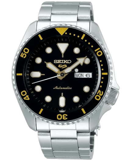 Seiko 5 Sports Svart/Stål 43 mm SRPD57K1