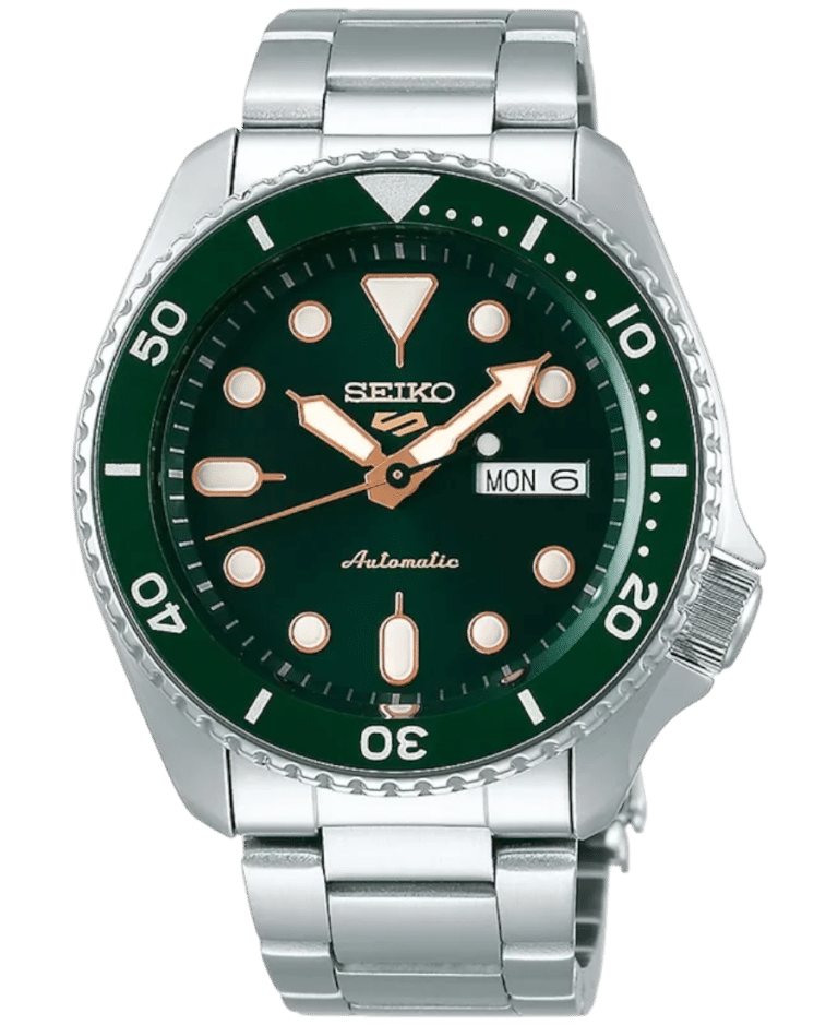 Seiko 5 Sports Grön/Stål 42.5 mm SRPD63K1