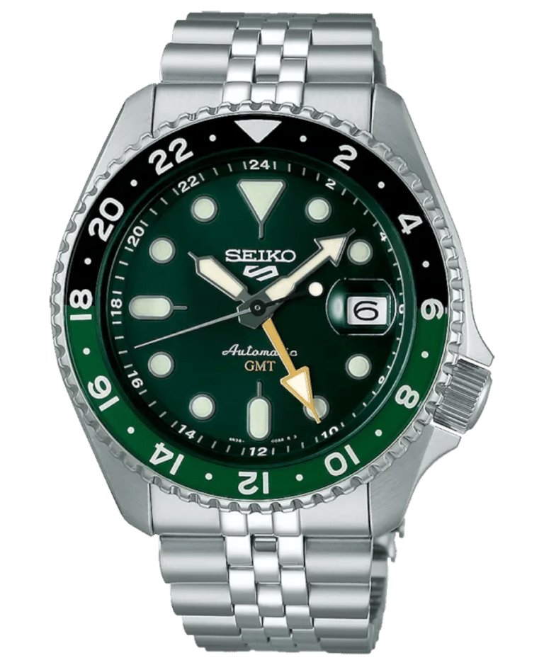 Seiko Sport 5 Grön/Stål 42.5 mm SSK035K1