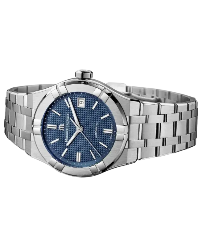 Lacroix Aikon Automatiskt Blå/Stål 39 mm AI6007-SS00F-430-C